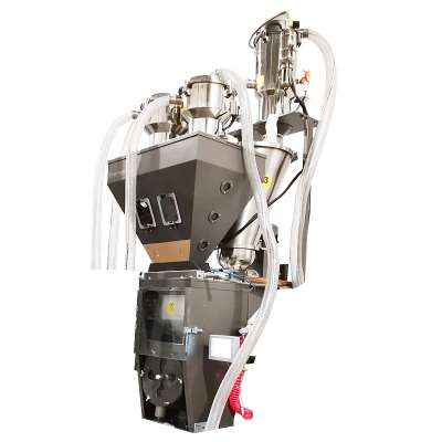 Plastic Granule Pellet Automatic Doser color masterbatch Mixer feeder blown molding machine Gravimetric batch blender